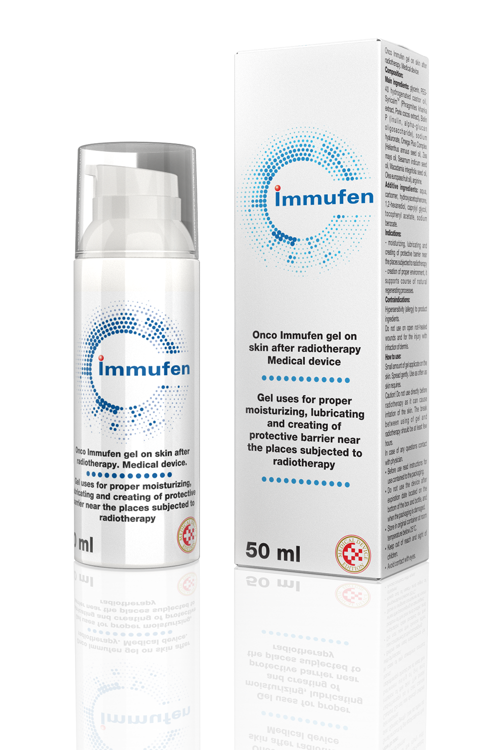 Immufen Gel product packaging