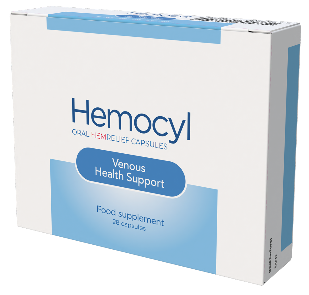 Hemocyl product packaging