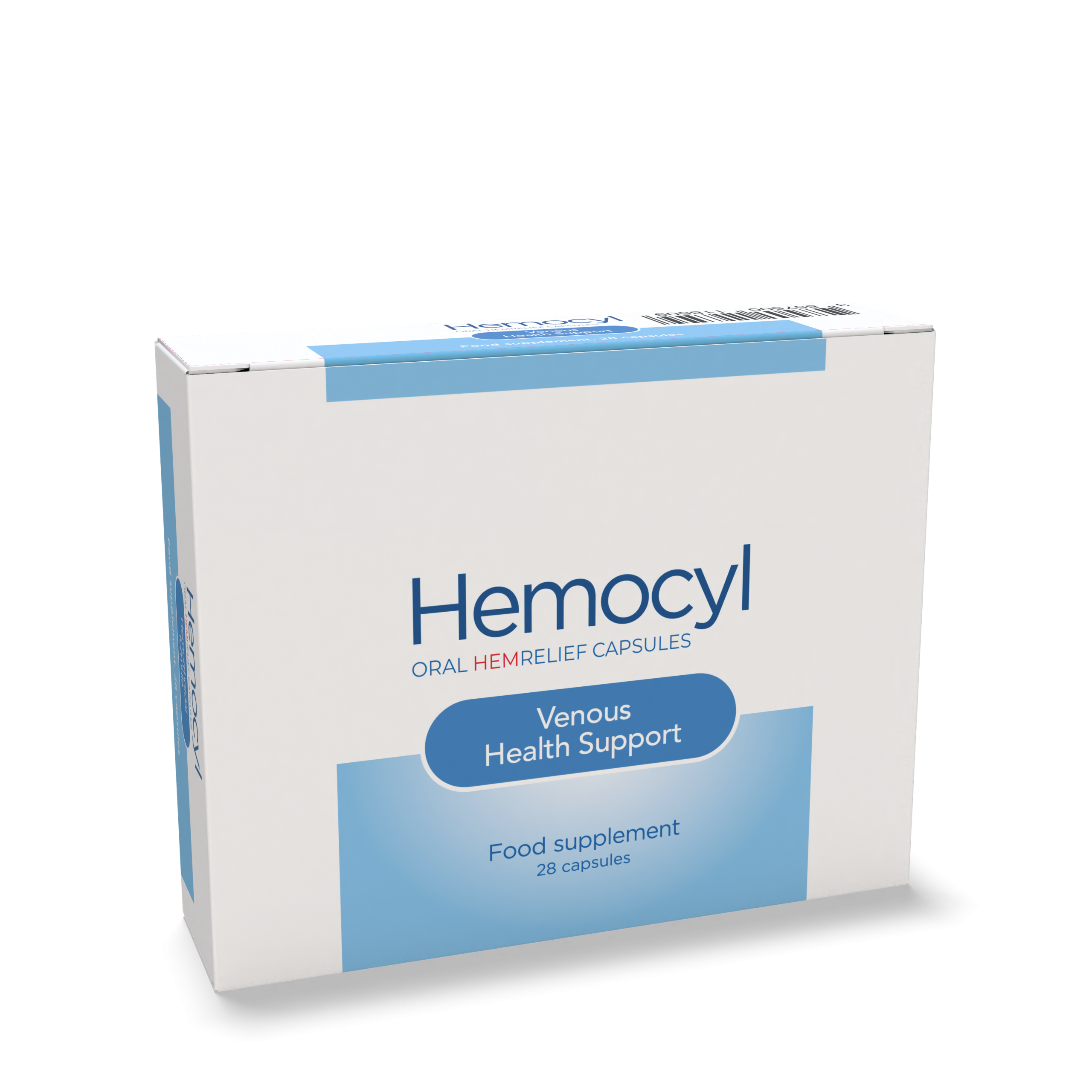 Hemocyl product packaging