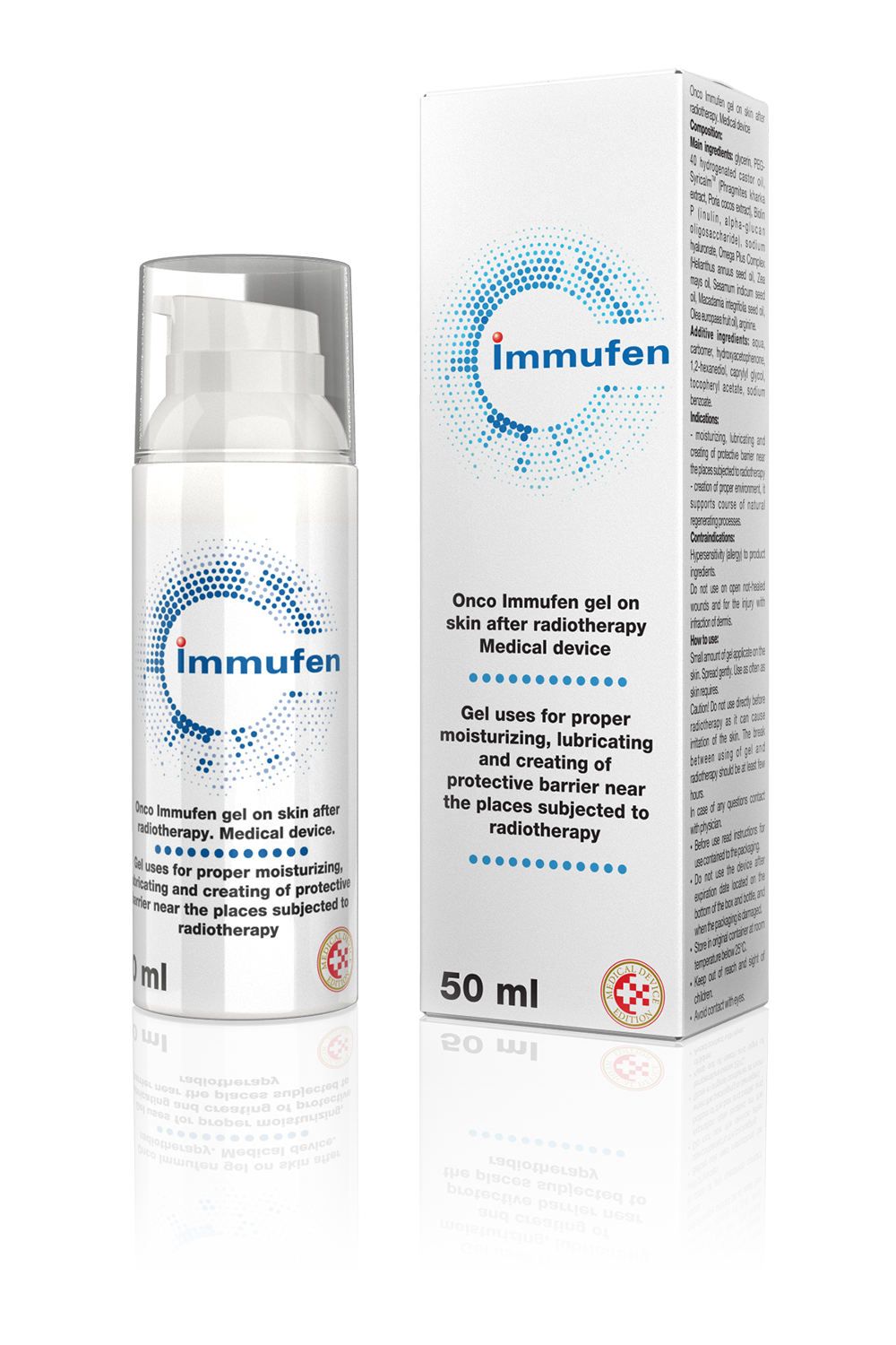 Immufen Gel product packaging